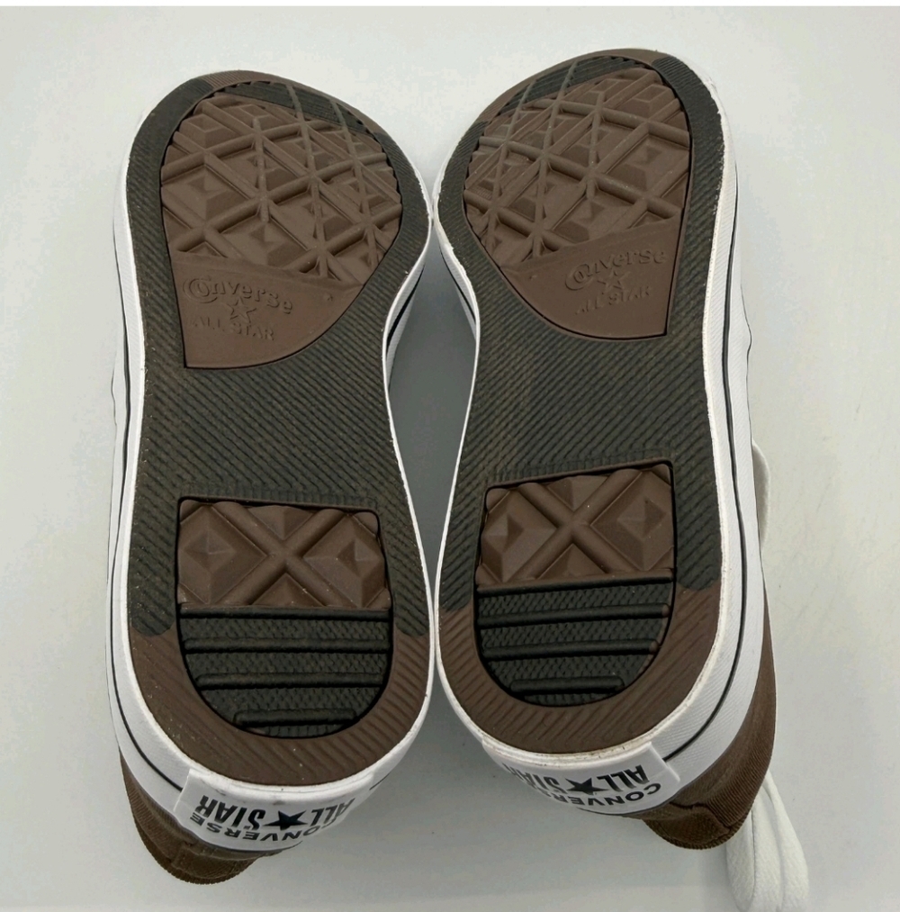 Converse CTAS Malden Street Mid Shoes Mens 10 Brown Canvas A13212F - Picture 4 of 4